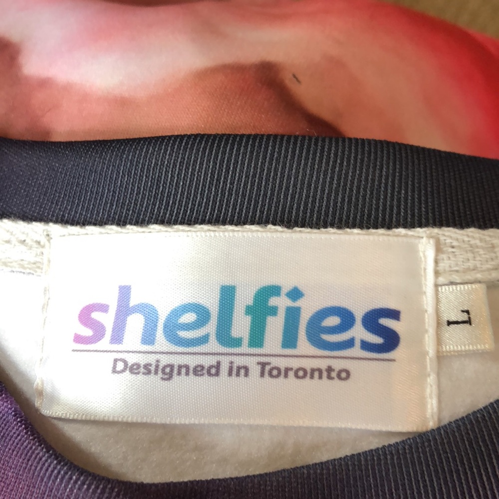 Shelfies Size L Multicolored Polyester Cloud Prin… - image 4